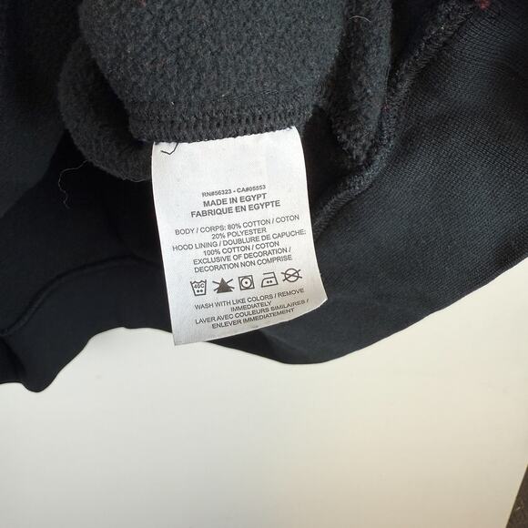 Nike Mens Hoodie Fleece Black G1 God First Phil 4:13 - 2XL XXL - Picture 6 of 11